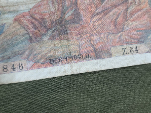 1943 20 Franc Note