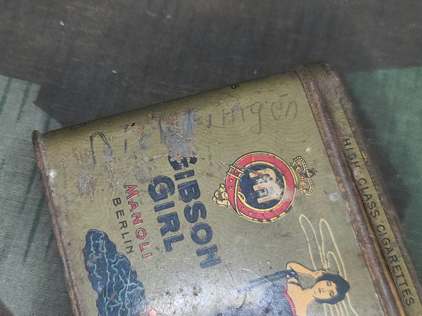 Gibson Girl Manoli Berlin Cigarette Tin