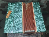 German Celluloid Accordion in Box WORKING