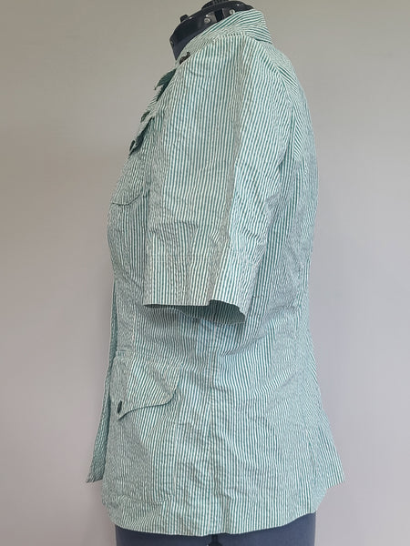 Women's Marines Seersucker Jacket <br> (B-46" W-37.5")