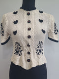 German Short Sleeve Knit Sweater (Small Size)