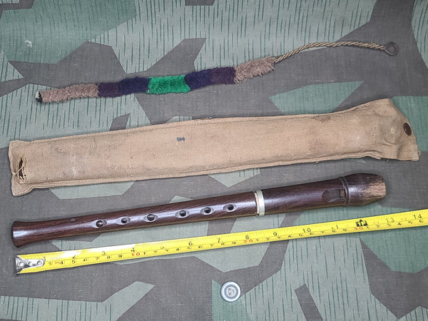 Wiedehopf Recorder Blockflöte in Pouch