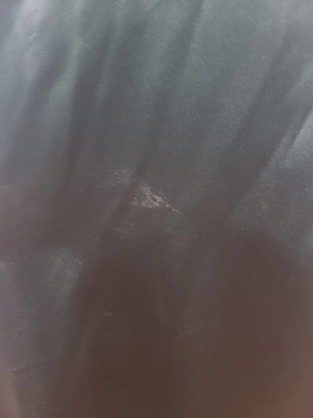 Satin Red and Black Jacket and Pants Loungewear Set <br> (B-40" W-26" H-37")