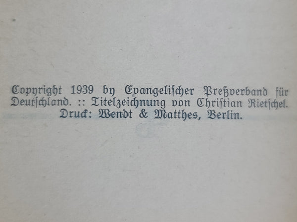 Helm ab zum Gebet Wehrmacht Prayer Book