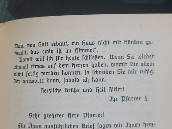 Helm ab zum Gebet Wehrmacht Prayer Book