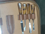 German Leather Toiletry Kit
