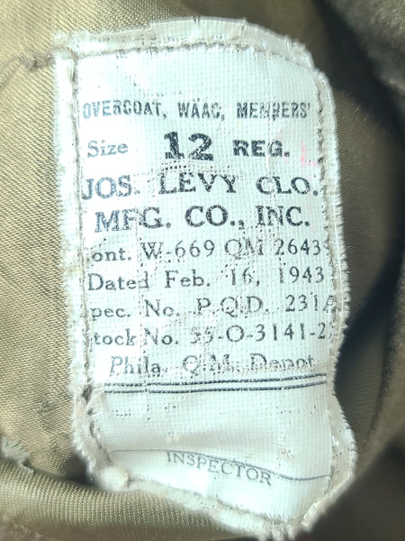 WAAC Overcoat 12R
