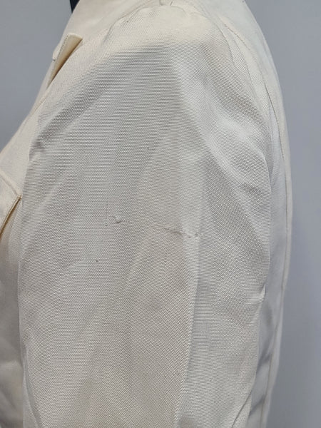 Navy WAVES White Uniform Jacket & Skirt <br> (B-38" W-26" H-38")
