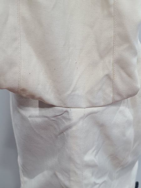 Navy WAVES White Uniform Jacket & Skirt <br> (B-38" W-26" H-38")