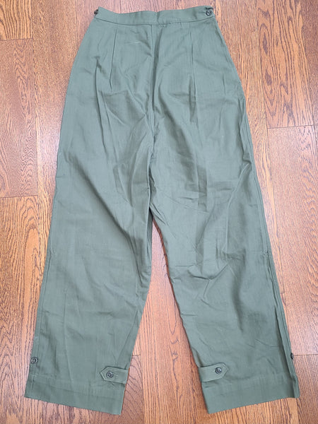 Women's HBT Trousers (Size S) <br> (22.5"- 26.5" Waist)