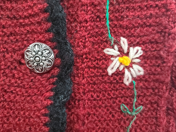 German Red Sweater (Large)