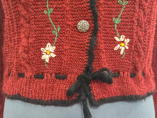 German Red Sweater (Large)