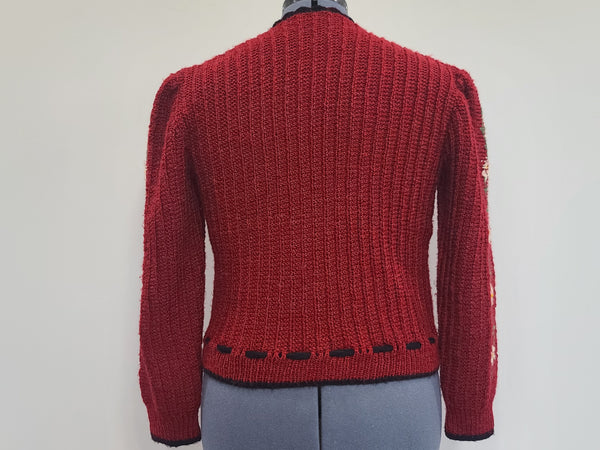 German Red Sweater (Large)