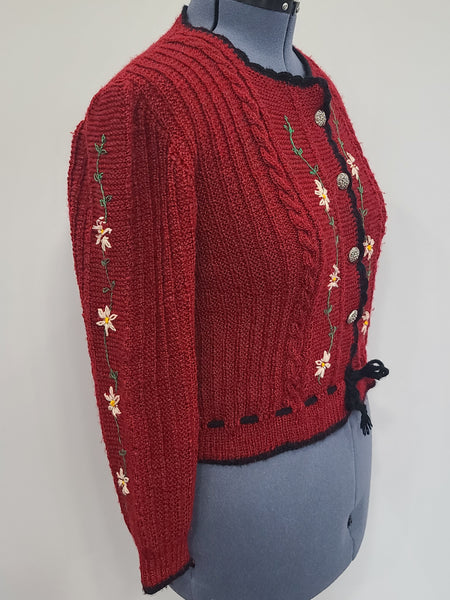 German Red Sweater (Large)