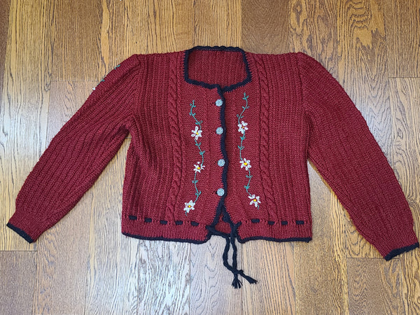 German Red Sweater (Large)