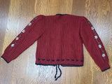 German Red Sweater (Large)