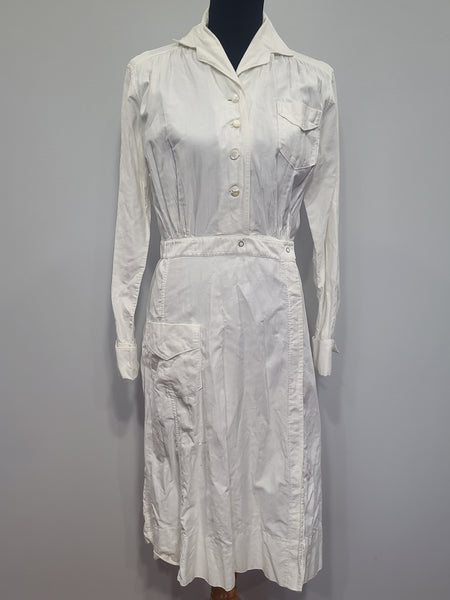 Navy Nurse NNC Hospital Work Dress <br> (B-42" W-30" H-39")
