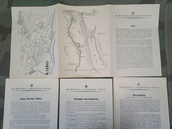 Hamburg-Amerika Line Ports & Trips 1938/1939