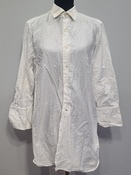 German Men's White Dress Shirt Modehaus Ebert (41" Chest)