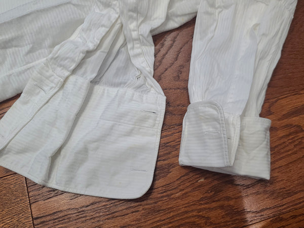 German Men's White Dress Shirt Modehaus Ebert (41" Chest)