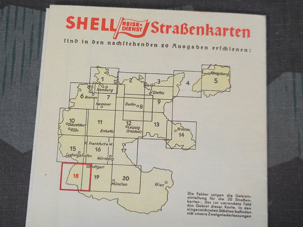 Shell Map Baden Württemberg DRGM
