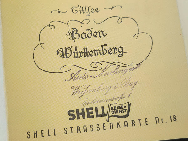 Shell Map Baden Württemberg DRGM
