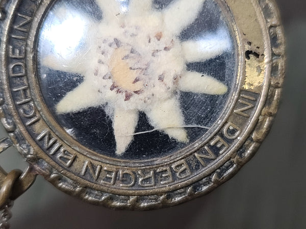 Edelweiss St. Christopher Necklace