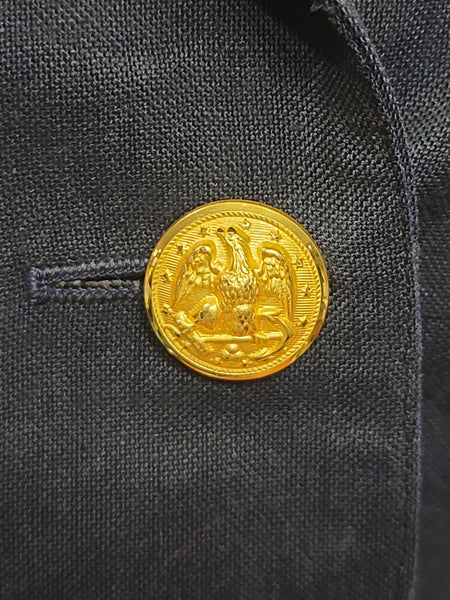 NNC Navy Nurse Uniform Jacket & Skirt Palm Beach Material <br> (B-39" W-28" H-39")