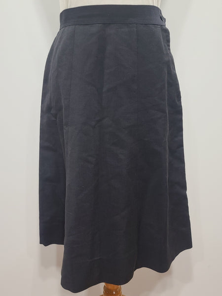 NNC Navy Nurse Uniform Jacket & Skirt Palm Beach Material <br> (B-39" W-28" H-39")