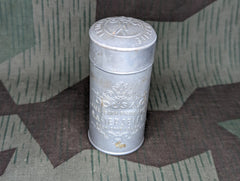 German Aluminum Razor Soap Container Opus