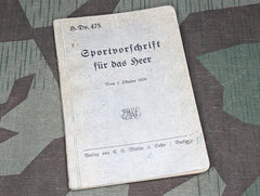 Sportvorschrift für das Heer 1938