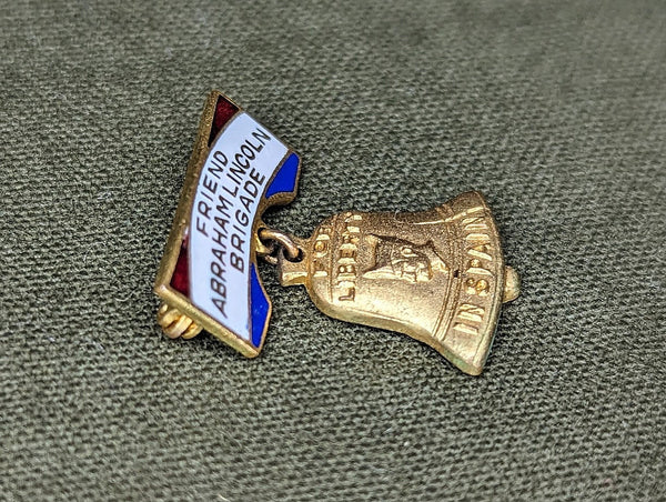 Spanish Civil War American Communist Pin