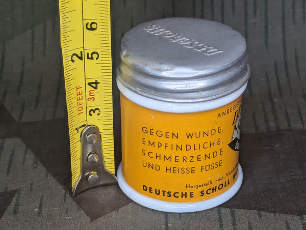 German Dr. Scholl's Massage Creme Jar