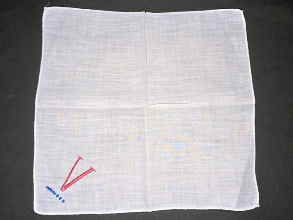 V for Victory Hankie