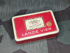 Lande Vier 50 Cigarette Tin 1936