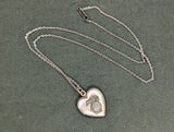 Marines Heart Shaped Locket Necklace