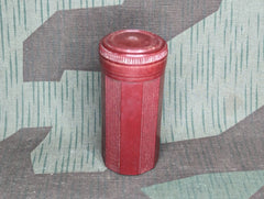 Red Bakelite Razor Soap Container