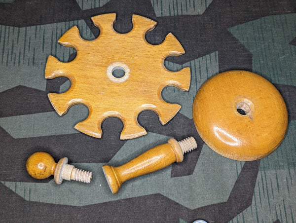 German Wood 10 Stamp Holder