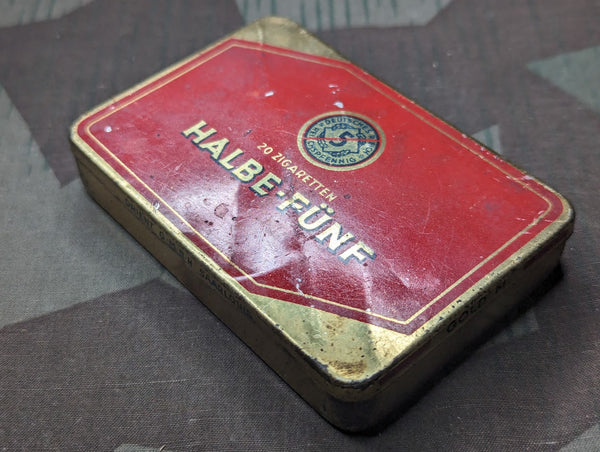 Halbe-Fünf Original 20 Cigarette Tin