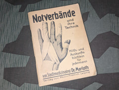 German First Aid Book 1938