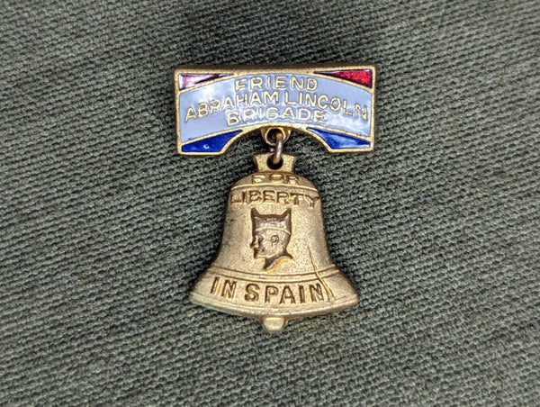 Spanish Civil War American Communist Pin