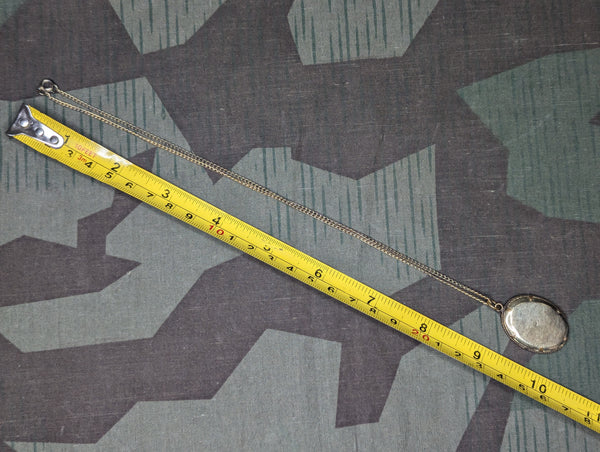 German Picture Pendant Necklace Political