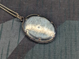 German Picture Pendant Necklace Political