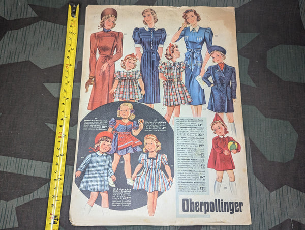 Oberpollinger Clothing Sales Catalog