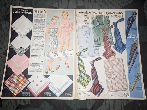 Oberpollinger Clothing Sales Catalog