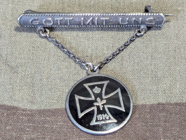 Gott Mit Uns Iron Cross Sweetheart Pin