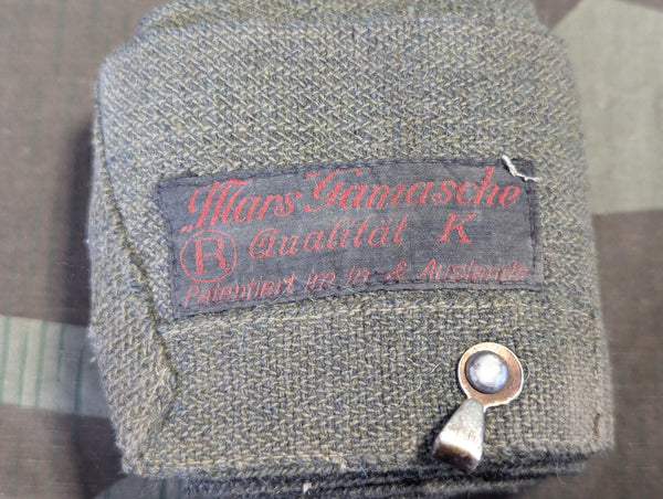 Original Gebirgsjager Mars Gemasche Wickelgemaschen Pair