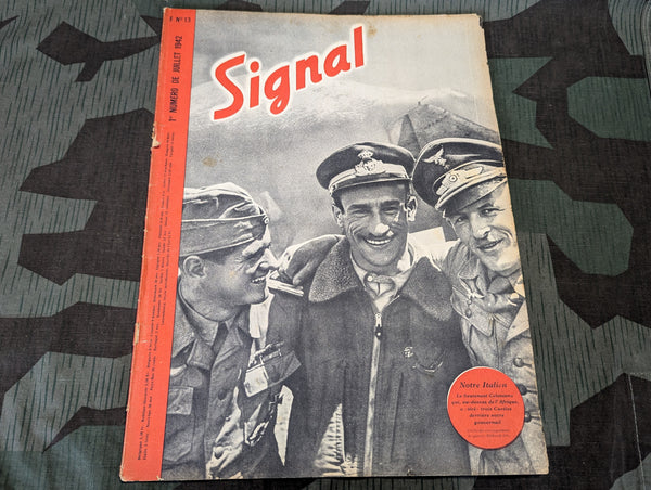 1 July 1942 Signal in French No. 13 (Afrika Korps, Soumi)