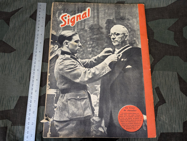 1 July 1942 Signal in French No. 13 (Afrika Korps, Soumi)