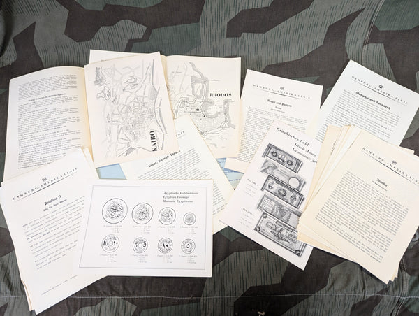 Hamburg-Amerika Line Ports & Trips 1938/1939